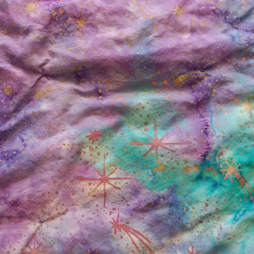Purple Green Baby Blanket Quilt 27